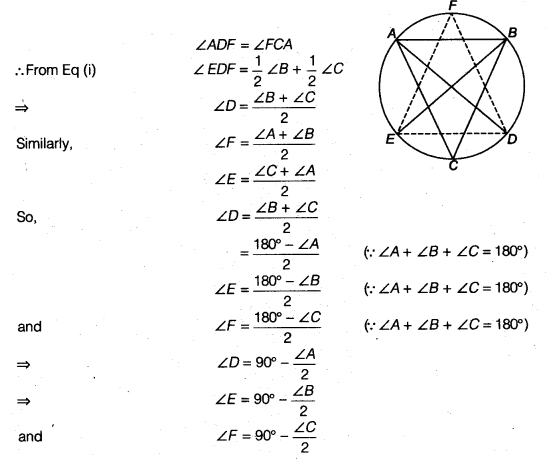 NCERT Solutions for Class 9 Maths Chapter 11 Circle 11.6 8